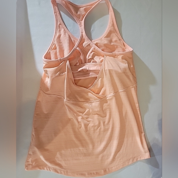 Athleta Swift Reach & Restore Tank Top, Energetic Peach SIZE XS - Picture 4 of 7